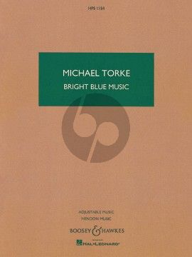 Torke Bright Blue Music for Orchestra Study Score