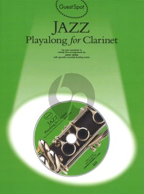 Guest Spot Jazz Playalong for Clarinet (Bk-Cd) (interm.)