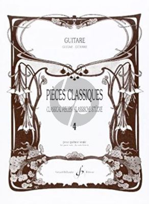 Pieces Classiques Vol. 4 pour Guitare (Louis Lautrec)