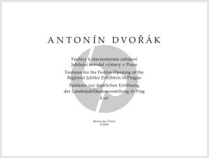 Dvorak Fanfares for the Festive Opening of the Regional Jubilee Exhibition in Prague B 167 4 Trumpets in C and Timpani (Score/Parts)