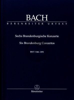 Bach 6 Brandenburgische Konzerte BWV 1046 - 1051 (Studienpartitur) (Heinrich Besseler)