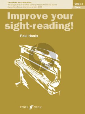 Harris Improve your Sight-Reading Piano Grade 3 (A Workbook for Examinations)