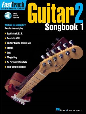 FastTrack Guitar Vol. 2 Songbook 1 (Book with Audio online)