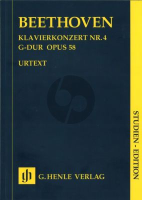 Beethoven Konzert G-dur No. 4 Op. 58 Klavier und Orchester (Studienpartitur) (Hans-Werner Küthen)