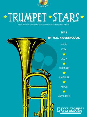 Vandercook Trumpet Stars Set I Book-CD