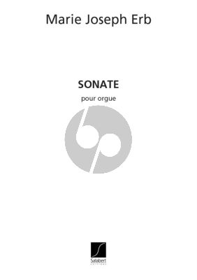 Erb Sonate pour Orgue