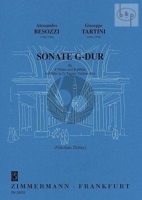 Sonata G-major (4 Flutes-Bass Flute) (with 2 movements by G.Tartini)