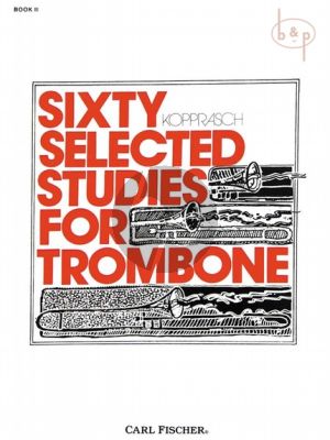 60 selected Studies for Trombone Vol.2