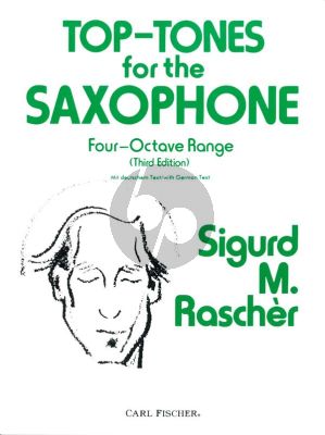 Rascher Top-Tones (Four-Octave Range) for the Saxophone