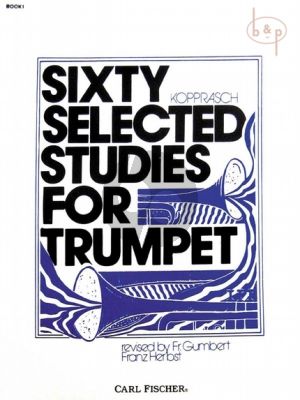 60 selected Studies for Trumpet Vol.1