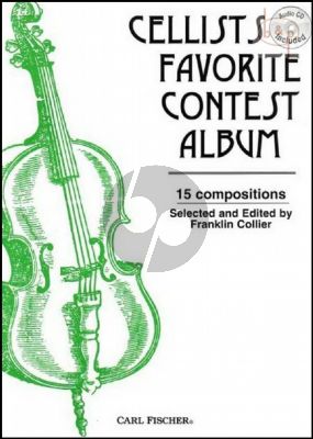 Cellists Favorite Contest Album (Book-Online Audio)