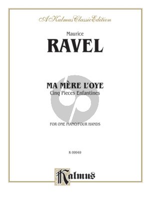 Ravel Ma Mere L'Oye (Mother Goose Suite) for Piano 4 Hands