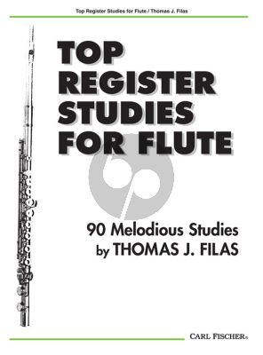 Filas Top Register Studies for Flute