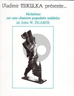 Variations sur chanson populaire suèdoise Op. 84 3 Guitares