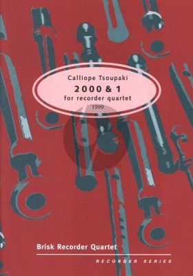 Tsoupaki 2000 & 1 4 Recorders (Score/Parts) (1999)