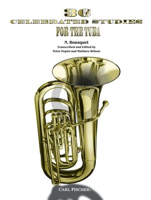 Bousquet 36 Celebrated Studies for Tuba (edited by Peter Popiel (transcr. by Matthew Wilson)