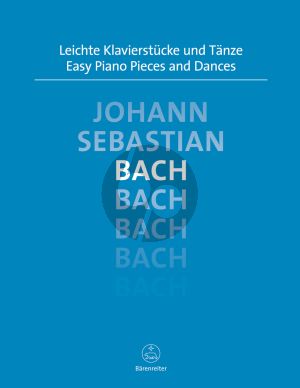 Bach Leichte Klavierstucke und Tanze (Topel)