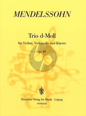 Trio d-minor Op.49 Violine - Violoncello - Klavier