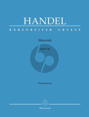 Handel Messiah HWV 56 Vocal Score (English)