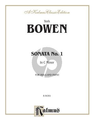 Bowen Sonata No.2 c-minor Viola and Piano