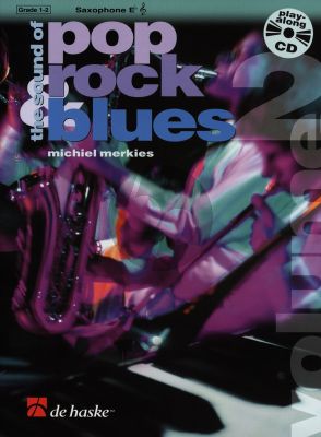 Merkies The Sound of Pop-Rock and Blues Vol. 2 Alto Saxophone (Bk-Cd)