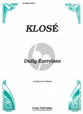 Daily Exercises for Clarinet