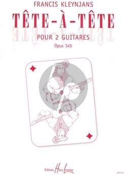 Kleynjans Tete a Tete Op.145 2 Guitares