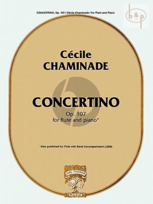 Chaminade Concertino Op.107 Flute-Piano