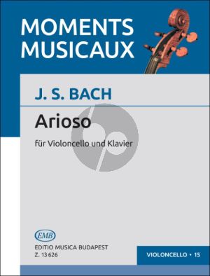 Bach Arioso Violoncello and Piano (transcr. by Árpád Pejtsik)