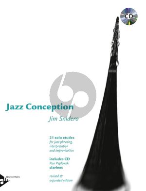 Snidero Jazz Conception Clarinet (21 Etudes Jazz Phrasing- Interpretation-Improvisation) (Bk-Cd)