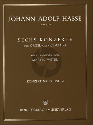 Hasse 6 Konzerte No.3 - 4 Orgel oder Cembalo (Martin Weyer)