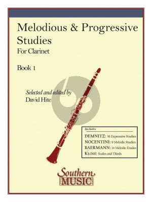 Melodious & Progressive Studies Vol.1 Clarinet (edited by David Hite)