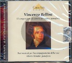 Bellini 15 Composizioni da Camera High Voice (CD for Sing along)