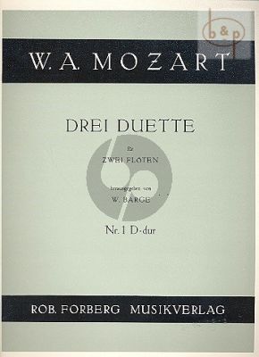 3 Duette No.1 D-dur