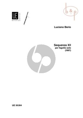 Berio Sequenza No.12 (1997) Fagott