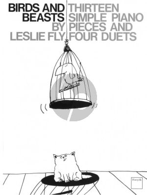 Fly Birds and Beasts Piano solo (13 simple pieces and 4 Duets)