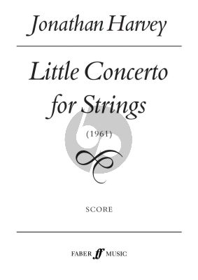 Harvey Little Concerto for Strings Score (1961)