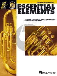 Diverse Auteurs Essential Elements Vol.1 Bariton/Euphonium (TC) Boek met Cd's (Complete methode voor klassikaal en groepsonderwijs)