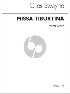 Swayne Missa Tiburtina (SATB a Cappella) (Vocalscore)