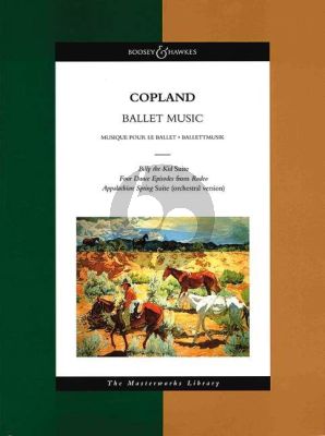 Copland Ballet Music for Orchestra (Full Score)