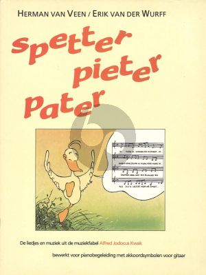 Herman van Veen Spetter Pieter Pater (Zang-Piano met Akkoorden)