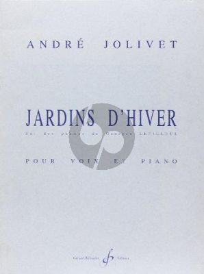 Jolivet Jardins d'Hiver Voix-Piano