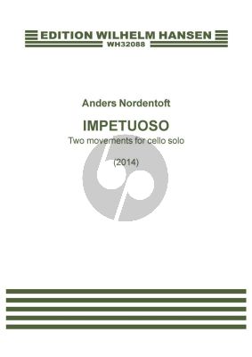 Nordentoft Impetuoso - 2 Movements for Cello solo
