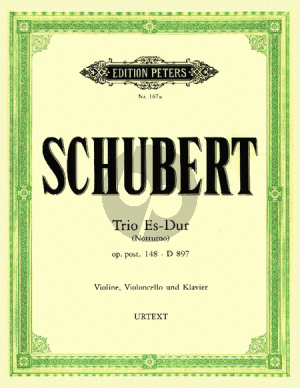 Schubert Trio Es-dur (Notturno) Op.Posth.148 D.897 Violine-Violoncello-Klavier (Klaus Burmeister)