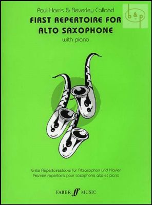 First Repertoire for Alto Sax with Piano