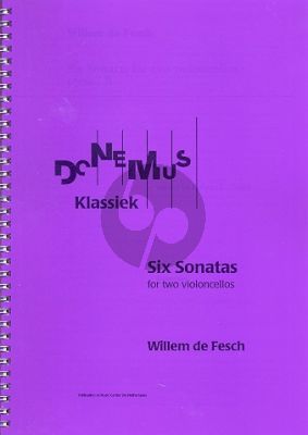 Fesch 6 Sonatas Op.1B (Score) Ed. Robert L.Tusler