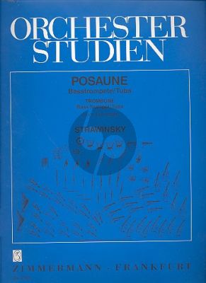 Strawinsky Orchesterstudien für Posaune (Tuba) (Hans Hombsch)