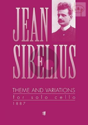 Sibelius Theme and Variations d-minor JS 196 Cello solo