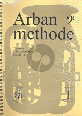 Arban Methode kompleet (3 dln) bassleutel (Trombone-Tuba)