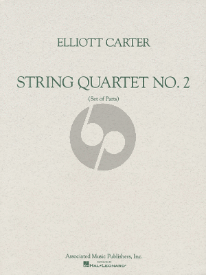 Carter String Quartet No.2 (1959) (Set of Parts)